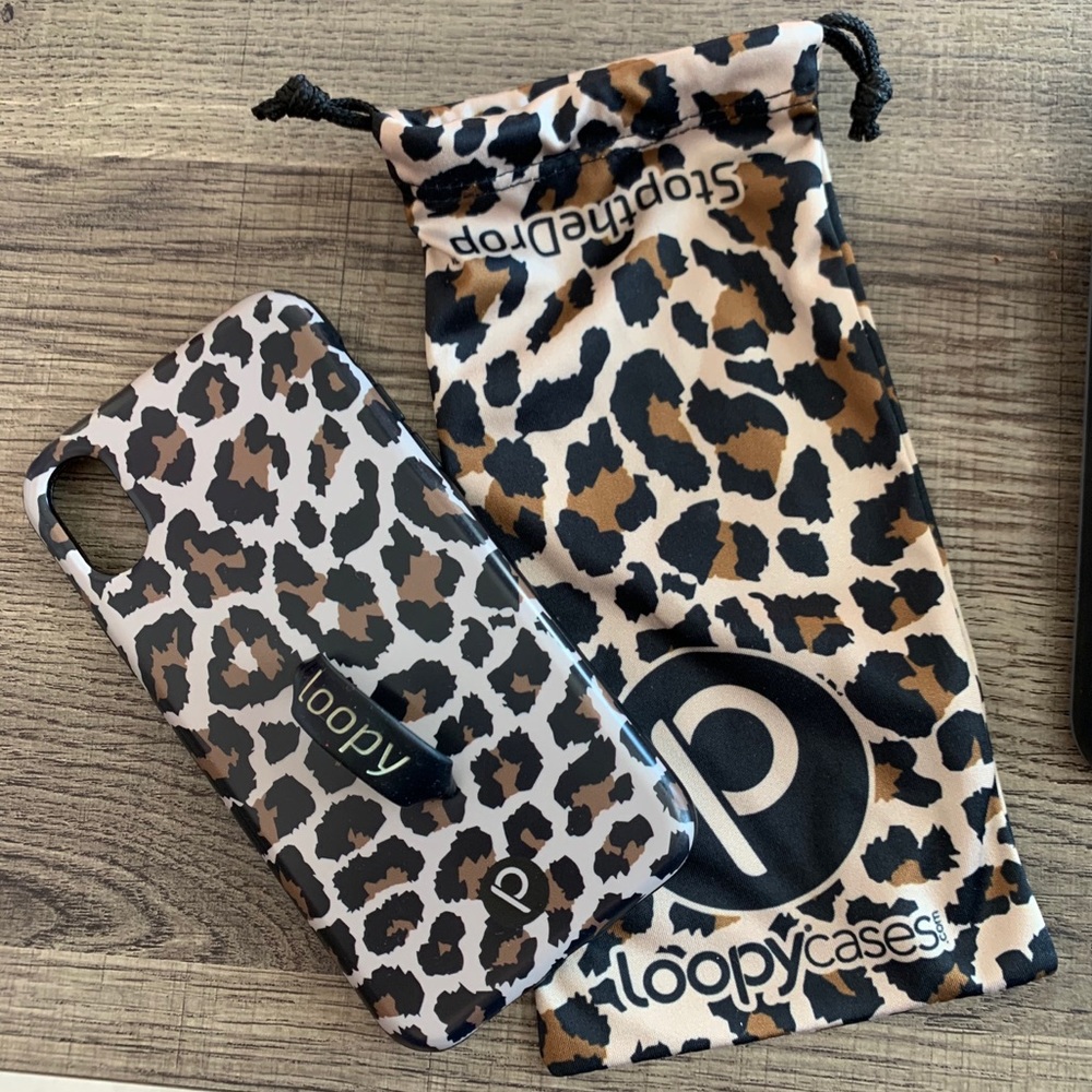 Loopy Cheetah Print Case Right Handed XS